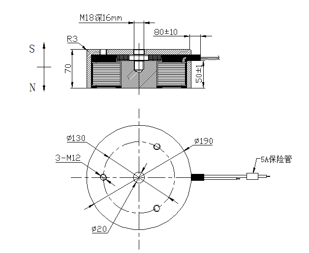 电永磁米兰网页版·网站在线登入-米兰(中国)
尺寸图